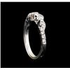 Image 4 : 0.25ctw Diamond Ring - 14KT White Gold