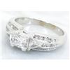 Image 5 : 0.94ctw Diamond Ring - 14KT White Gold