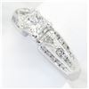 Image 8 : 0.94ctw Diamond Ring - 14KT White Gold