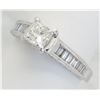 Image 6 : GIA Cert 0.93ctw Diamond Ring - 14KT White Gold