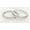 Image 1 : 1.00ctw Diamond Bands - 18KT White Gold