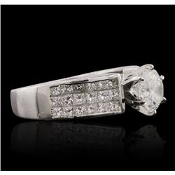 18KT White Gold 3.45ctw Diamond Ring