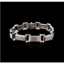 14KT White Gold 2.37ctw Diamond Bracelet