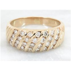 0.50ctw Diamond Ring - 14KT Yellow Gold