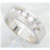 Image 2 : 0.92ctw Diamond Band - 14KT White Gold