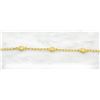 Image 2 : 0.35ctw Diamond Necklace - 24KT Yellow Gold
