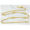 Image 3 : 0.35ctw Diamond Necklace - 24KT Yellow Gold
