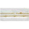 Image 6 : 0.35ctw Diamond Necklace - 24KT Yellow Gold