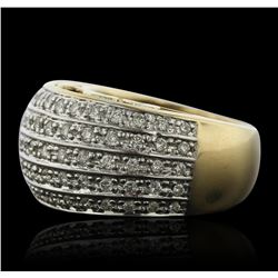 14KT Yellow Gold 1.00ctw Diamond Ring