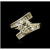 Image 2 : 14KT Yellow Gold 2.38ctw Diamond Ring