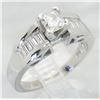 Image 3 : .95ctw Diamond Ring - 14KT White Gold