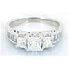 Image 1 : 1.40ctw Diamond Ring - 14KT White Gold