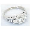 Image 3 : 1.40ctw Diamond Ring - 14KT White Gold