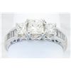 Image 4 : 1.40ctw Diamond Ring - 14KT White Gold