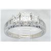 Image 6 : 1.40ctw Diamond Ring - 14KT White Gold