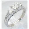 Image 8 : 1.40ctw Diamond Ring - 14KT White Gold