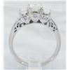 Image 9 : 1.40ctw Diamond Ring - 14KT White Gold