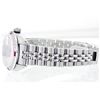 Image 7 : Rolex Stainless Steel Diamond And Ruby DateJust Ladies Watch