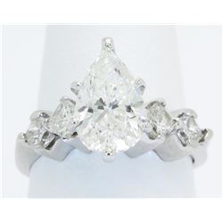 2.35ctw Diamond Ring - 14KT White Gold