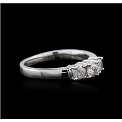 14KT White Gold 0.58ctw Diamond Ring