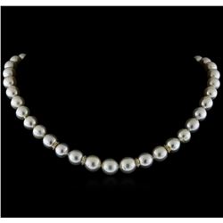 South Sea Cultured Pearl With Diamond Clasp