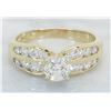 Image 4 : 1.38ctw Diamond Ring - 14KT Yellow Gold