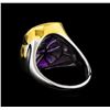 Image 3 : Crayola 8.90ctw Amethyst Ring - .925 Silver