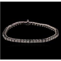 2.95ctw Diamond Bracelet - 14KT White Gold