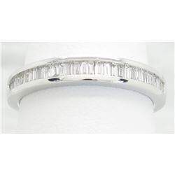 0.40ctw Diamond Band - 14KT White Gold