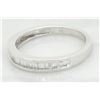 Image 8 : 0.40ctw Diamond Band - 14KT White Gold
