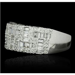 14KT White Gold 1.29ctw Diamond Ring