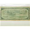 Image 2 : #136-CANADIAN 1954 1 DOLLAR BILL.