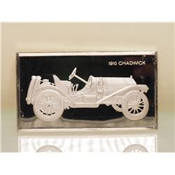#137-STERLING SILVER 1910 CHADWICK FRANKLIN MINT