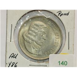 #140-SOUTH AFRICAN 1966 1 RAND COIN