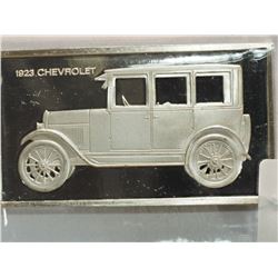 #141-STERLING SILVER 1923 CHEVROLET FRANKLIN MINT