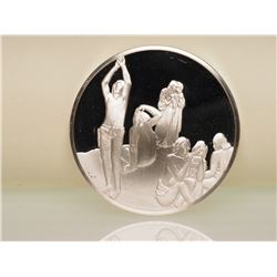 #145-STERLING SILVER PAUL GAUGUIN COIN (66.3G)