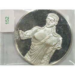 #152-STERLING SILVER APOLLO OF VEII C. 510 B.C.