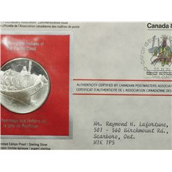 #166-LIMITED EDITION PROOF STERLING SILVER COIN