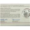Image 2 : #166-LIMITED EDITION PROOF STERLING SILVER COIN