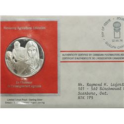 #169-LIMITED EDITION PROOF STERLING SILVER COIN