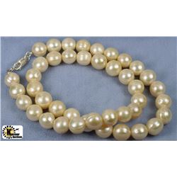 #128-ST.SILVER FRESHWATER PEARL NECKLACE