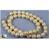 Image 1 : #128-ST.SILVER FRESHWATER PEARL NECKLACE