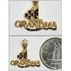 Image 1 : #11-10K YELLOW GOLD "#1 GRANDMA" PENDANT (0.60G)