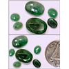 Image 1 : #12-GENUINE EMERALD GEMSTONES APPROX. 8.6CT