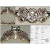 Image 1 : #47-14K WHITE GOLD DIAMOND (0.71CT) RING W/COA