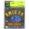 Image 1 : KWEG CO. 102 LINK PREMIUM BMX CHAIN - 1/2" X 3/32"