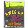 Image 1 : KWEG CO. 102 LINK PREMIUM BMX CHAIN - 1/2" X 3/32"