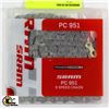 Image 1 : SRAM PC 951 NINE SPEED 114 LINK CHAIN -