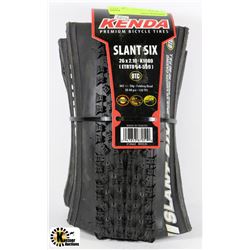 KENDA SLANT SIX 26 X 2.10 PREMIUM BICYCLE TIRE