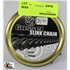 Image 1 : GUSSET SLINK CHAIN - 102 LINK 1/2" X 1/8"